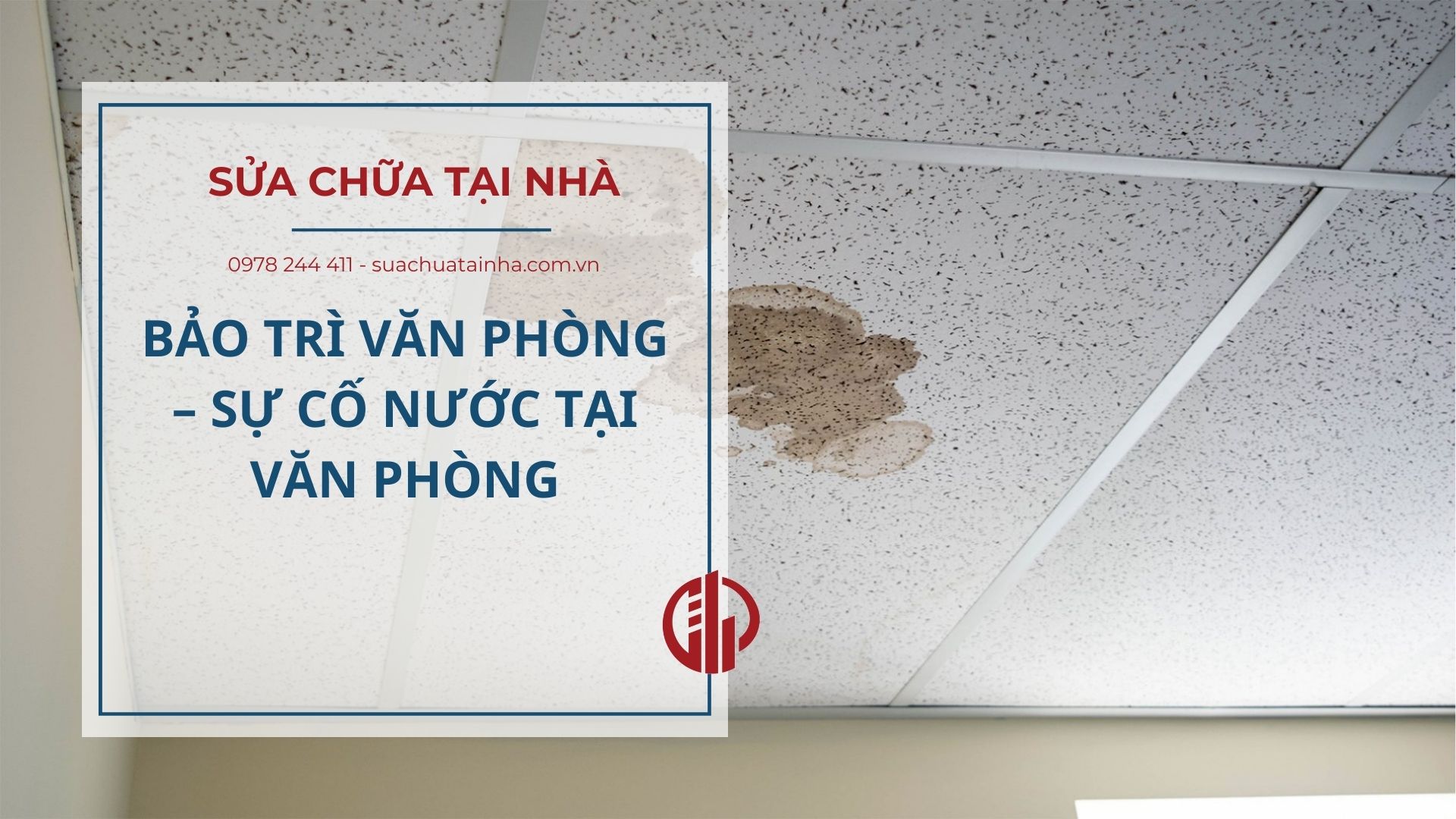 Rò rỉ nước văn phòng
