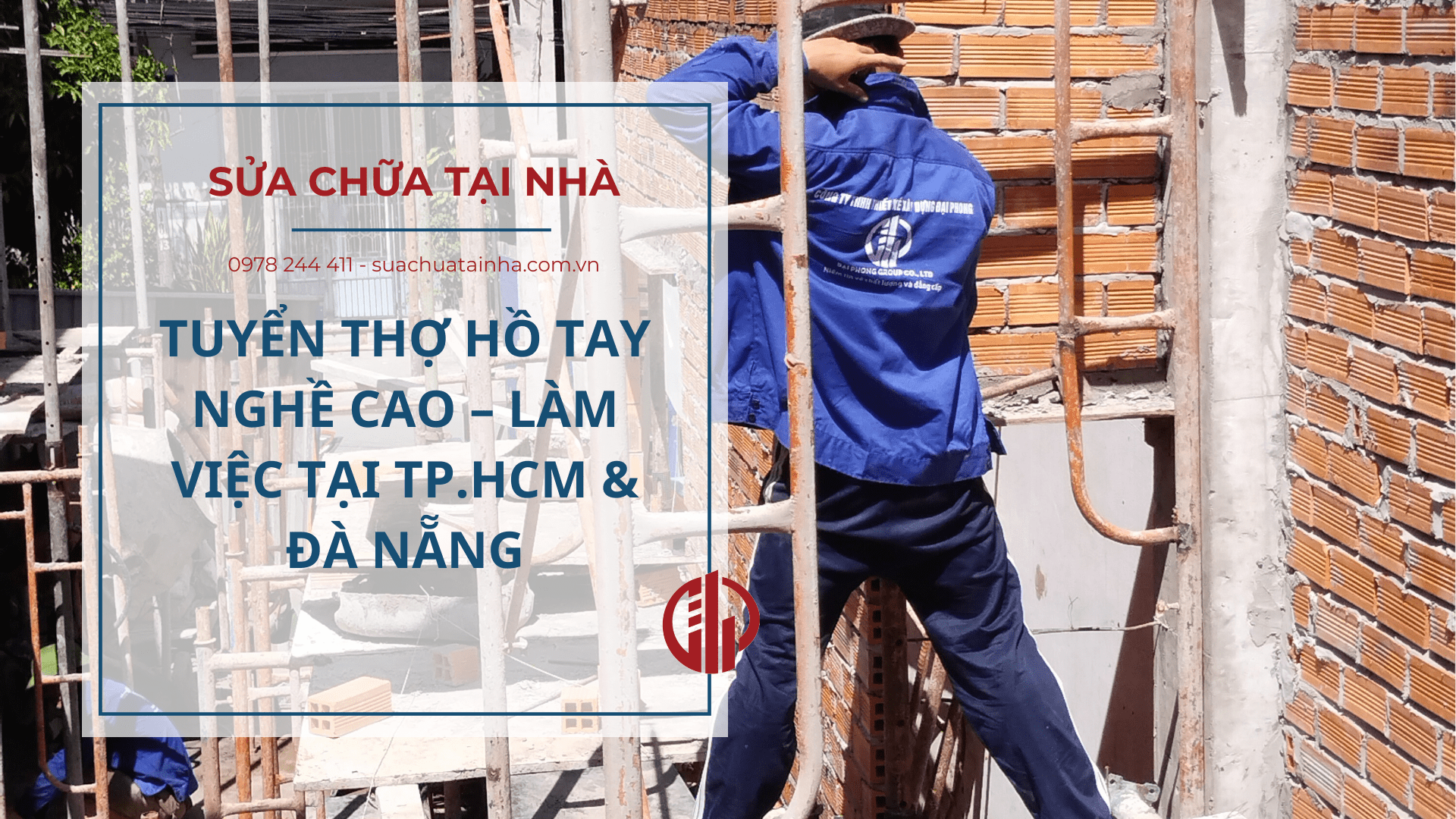TUYỂN THỢ HỒ TAY NGHỀ CAO