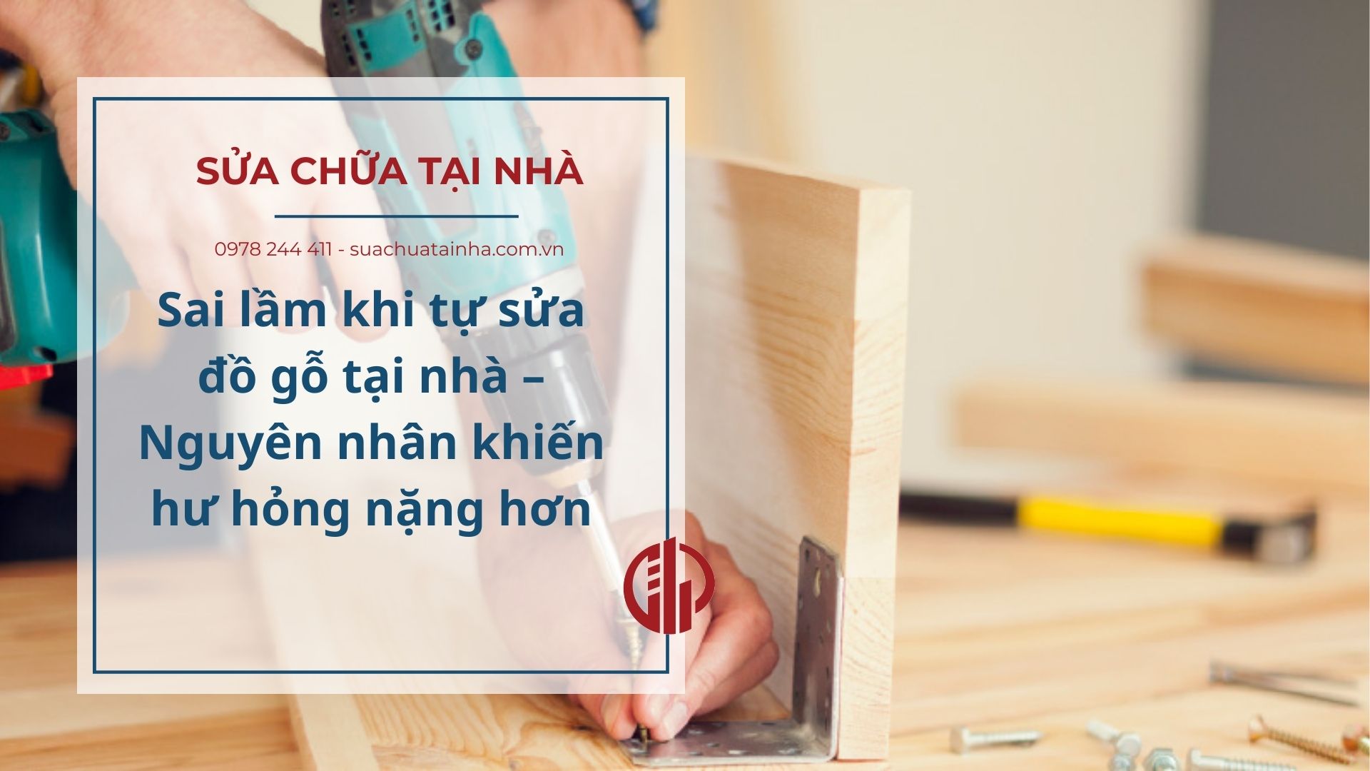 Sai lầm khi tự sửa đồ gỗ