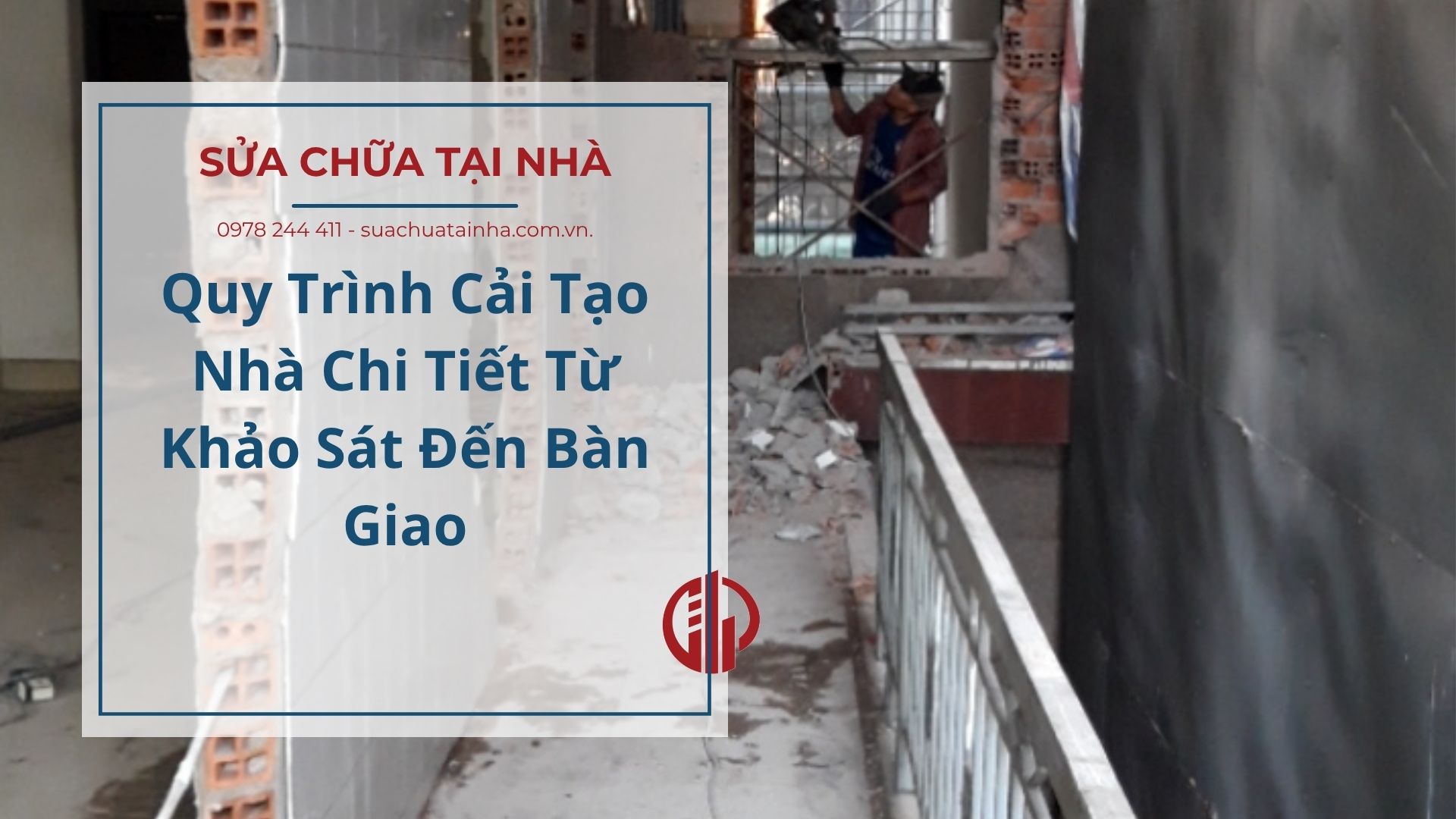 quy trình cải tạo nhà